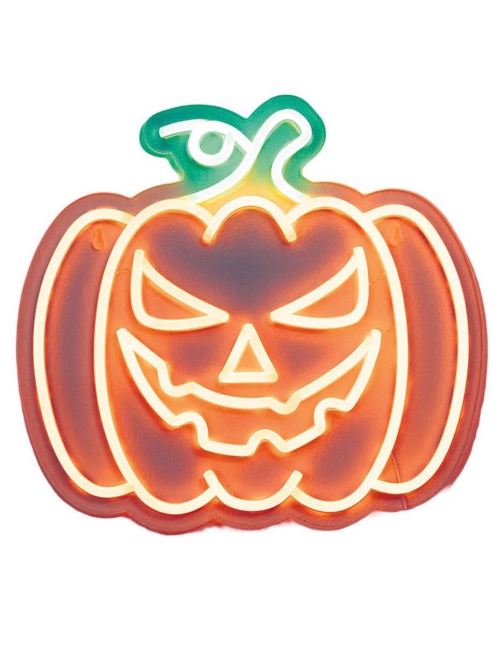 NIB The Halloween Collection Pumpkin Neon Sign